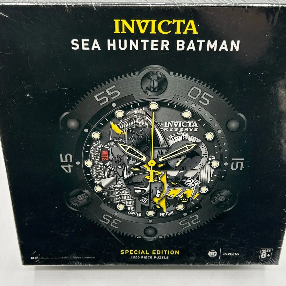 Invicta Sea Hunter‎ Batman Special Edition 1000 Piece Jigsaw Puzzle Ages 8+ NEW